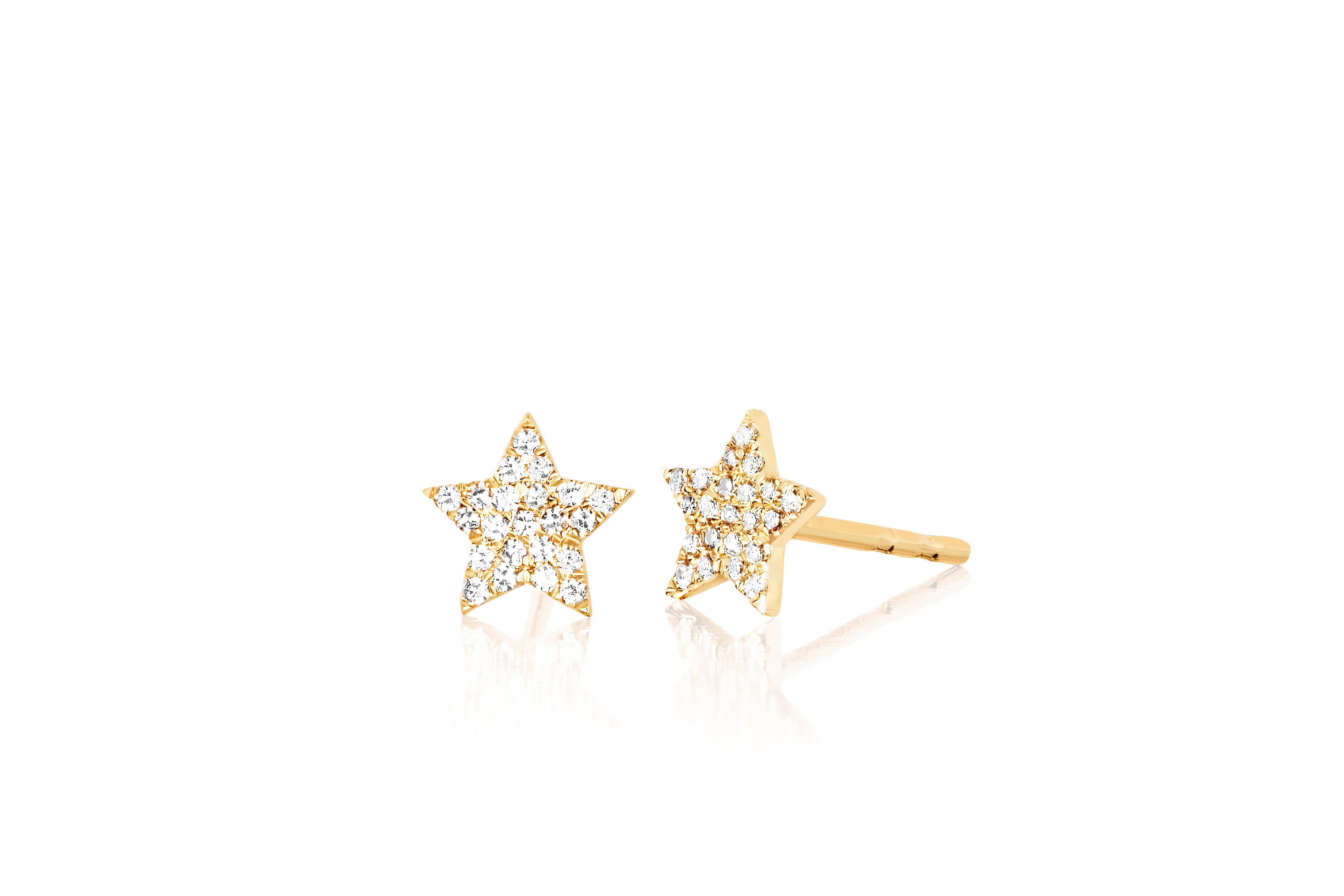 Diamond Star Stud Earring