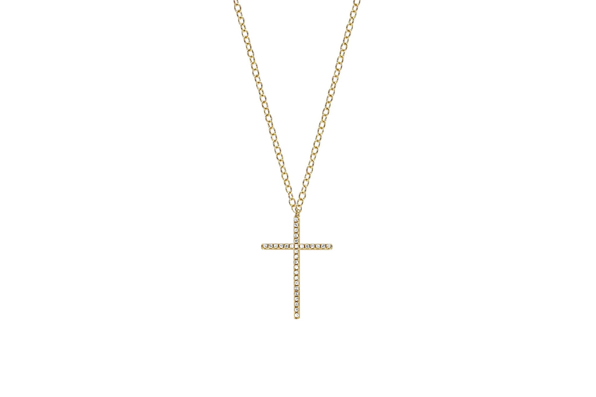 Diamond Cross Necklace