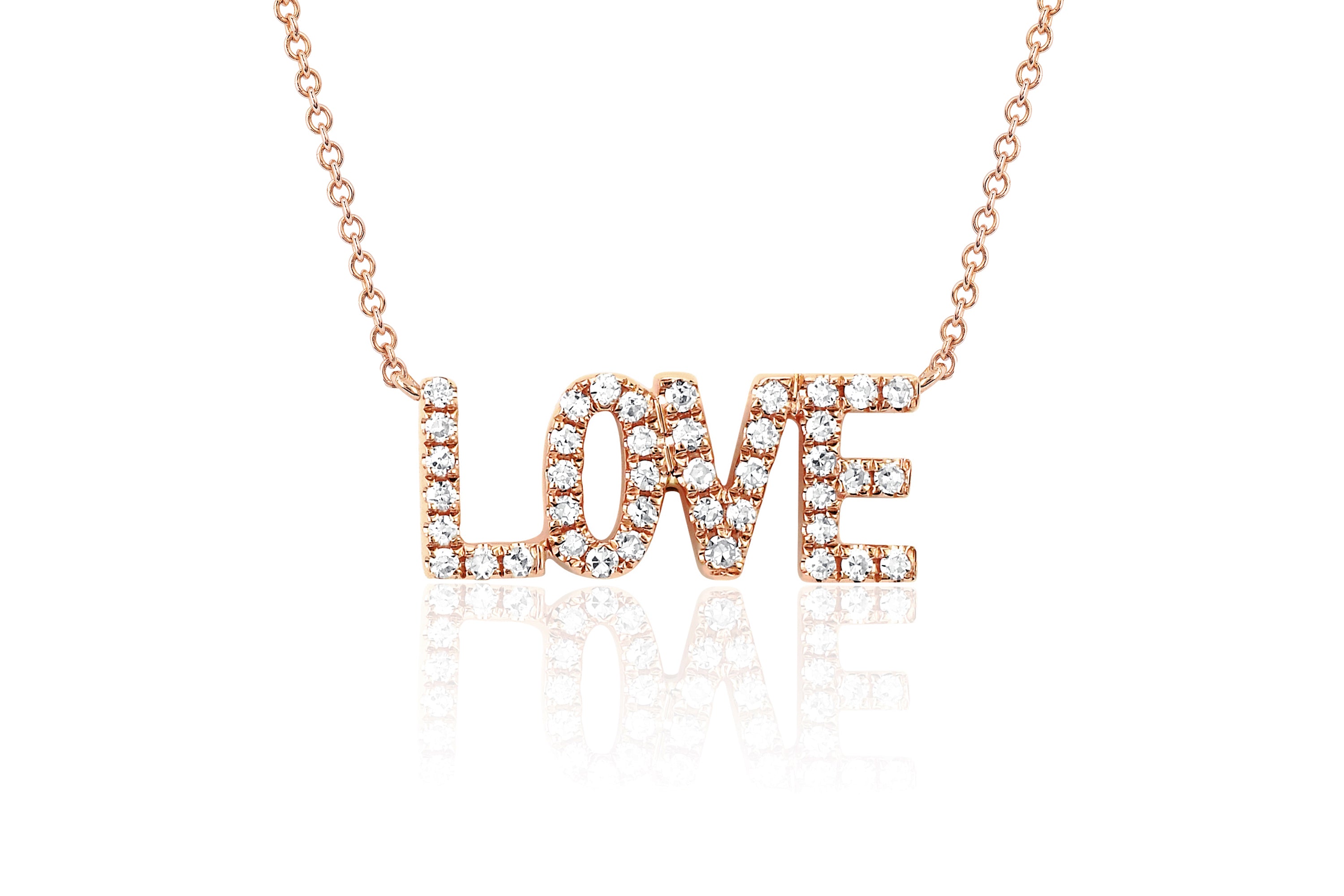 Mini Diamond Love Necklace