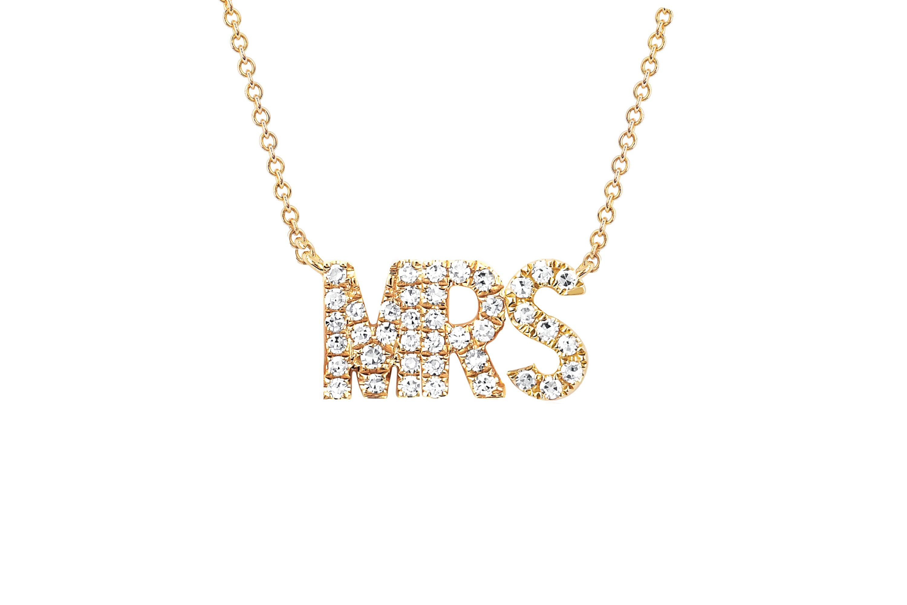 Diamond Mrs Necklace