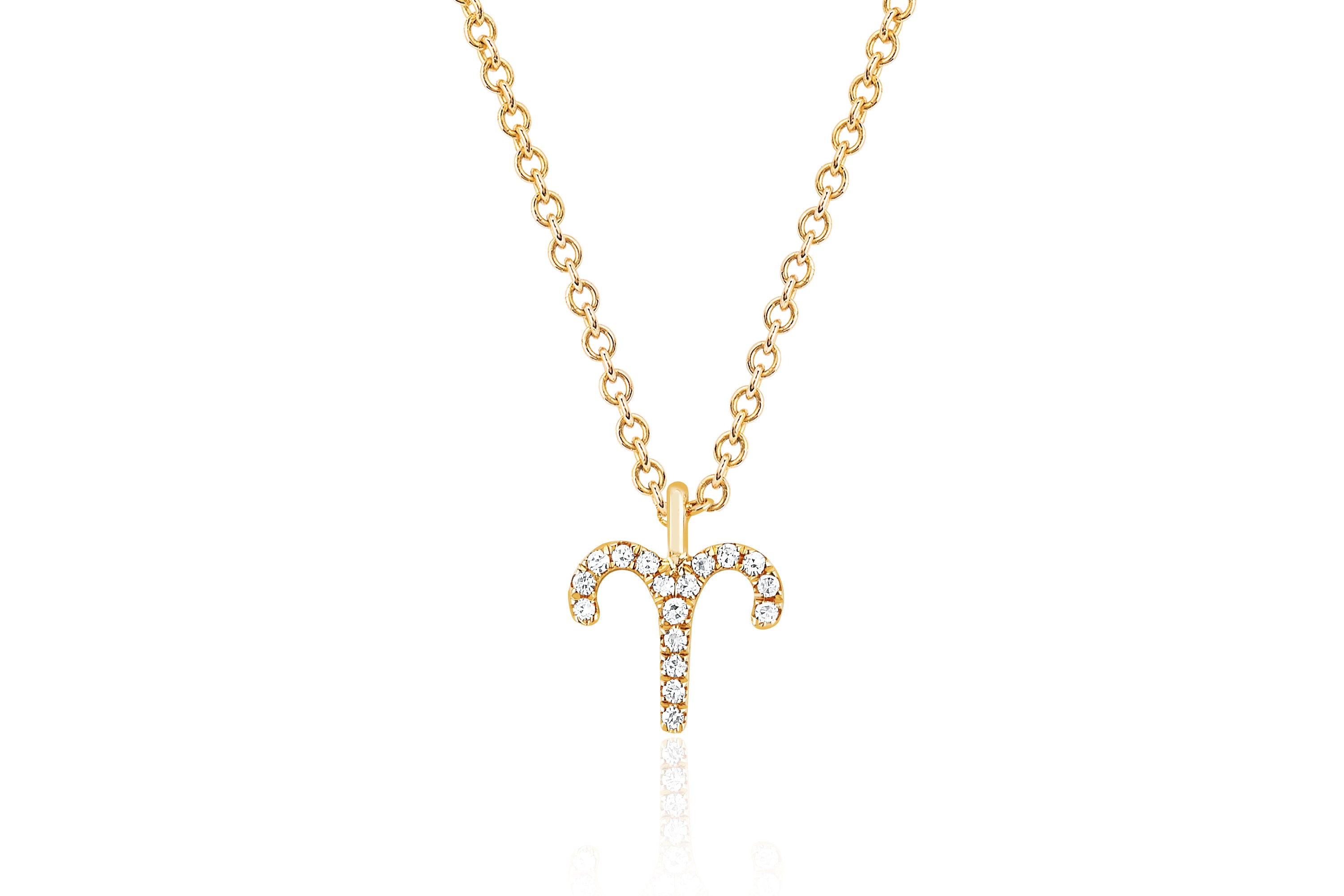 Diamond Aries Necklace