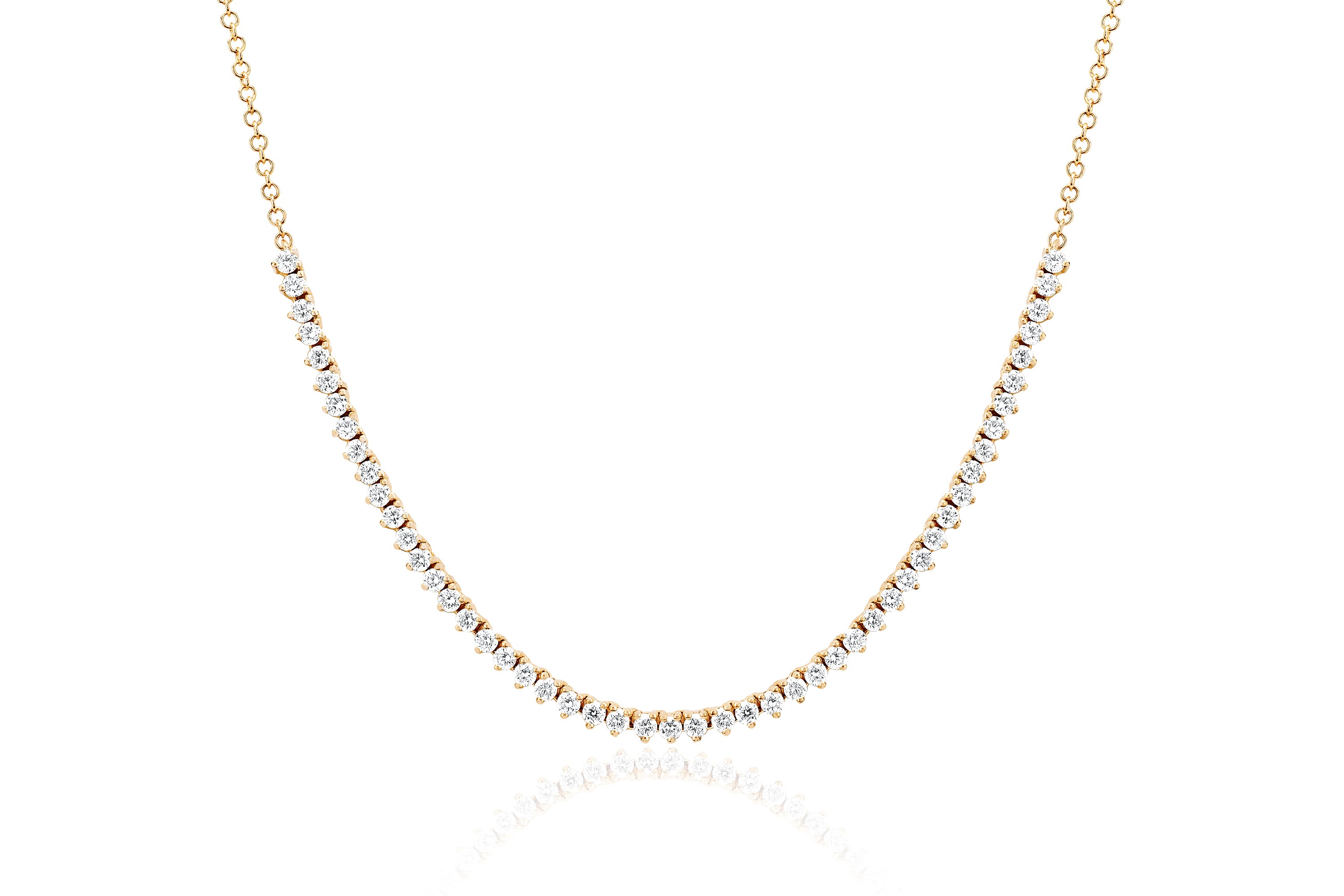 Diamond Segment Necklace