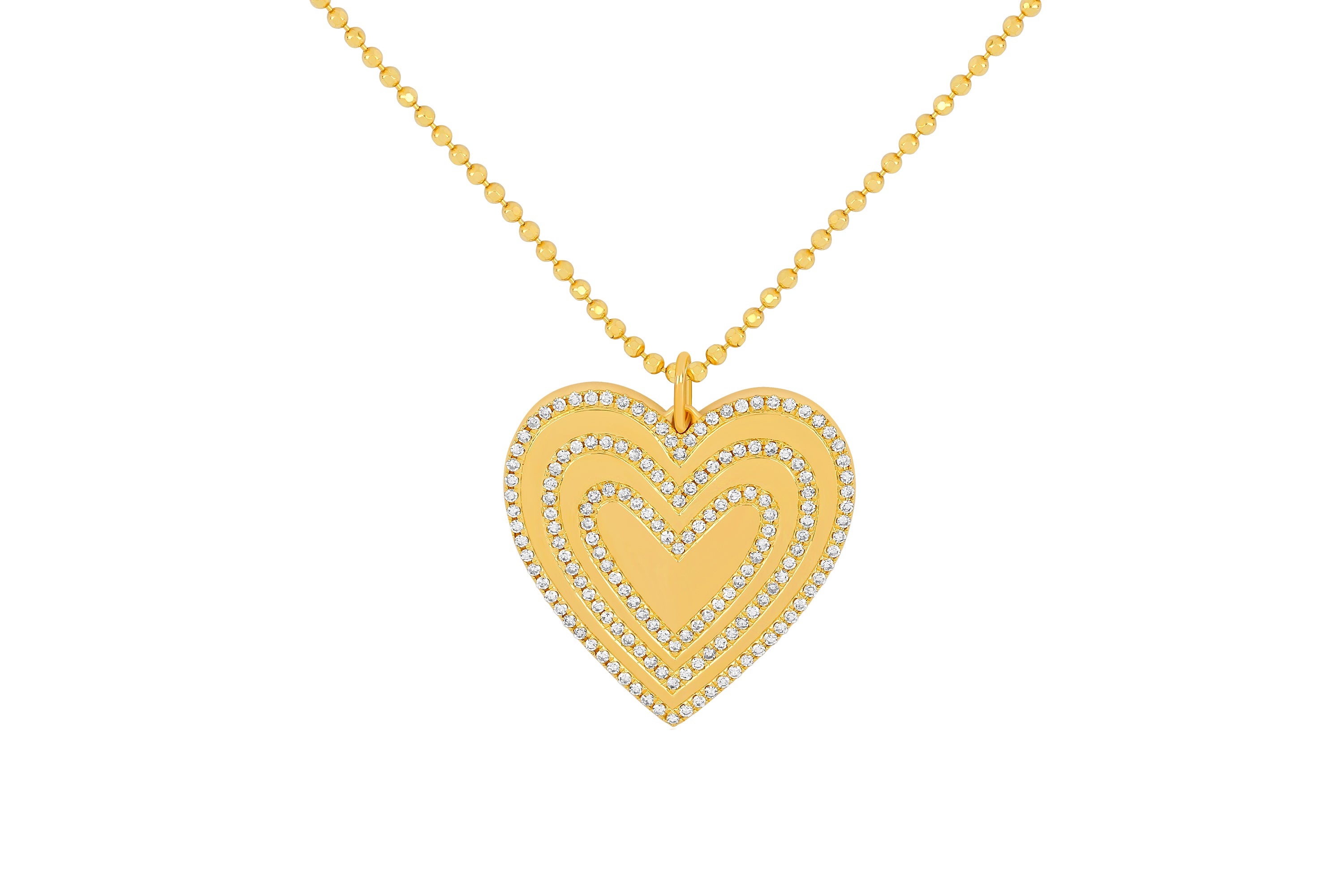 Diamond Love Struck Necklace