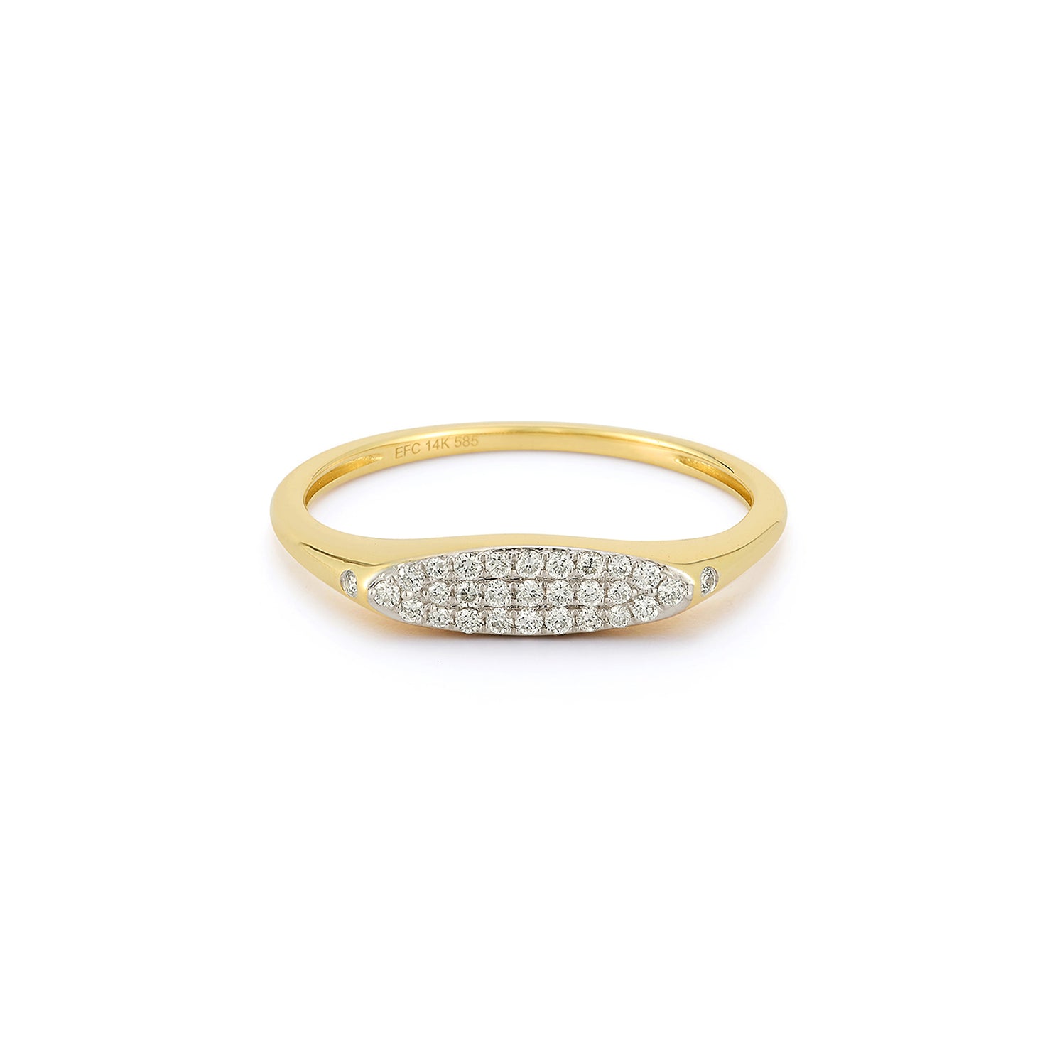 Pav Diamond Treasure Ring