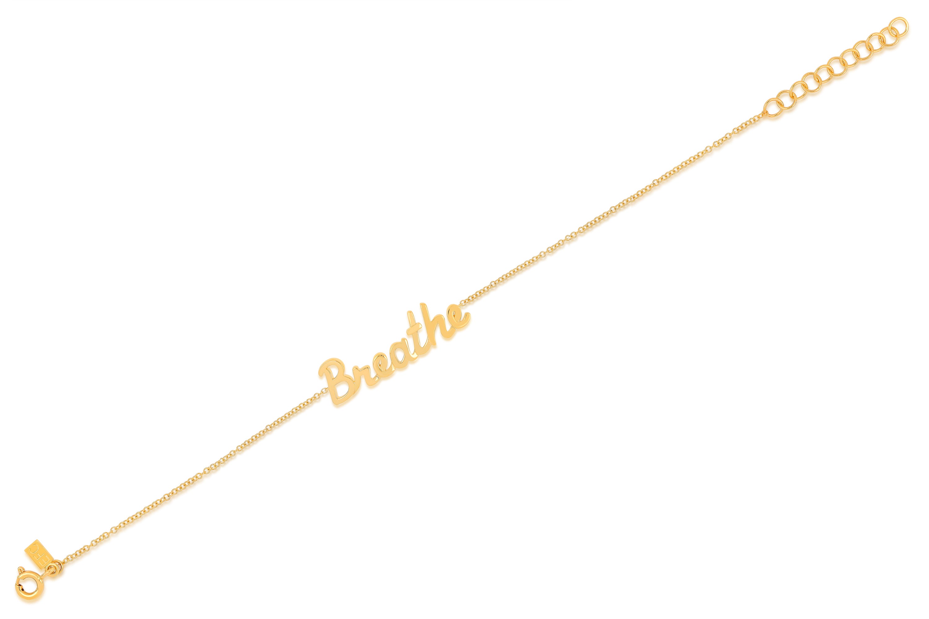 Script Gold Custom Name Bracelet